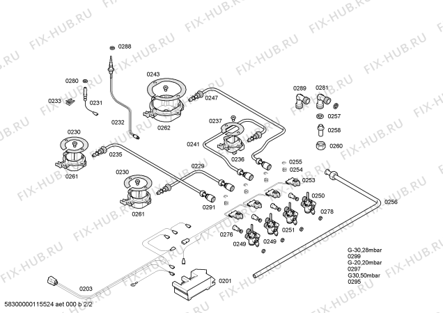 Схема №1 PPP616B90E ENC.PPP616B90E T60F 4G BOSCH с изображением Стеклокерамика для духового шкафа Bosch 00471303