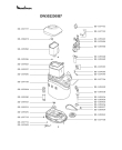 Схема №1 OW302231/B7 с изображением Часть корпуса для хлебопечки Moulinex SS-187728