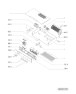 Схема №1 SLE 3460 WS с изображением Кнопка для плиты (духовки) Whirlpool 481941129613