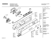 Схема №4 SE53A630 с изображением Вкладыш в панель для посудомоечной машины Siemens 00436409