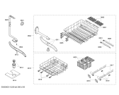 Схема №5 SHX36L02UC Bosch с изображением Панель управления для электропосудомоечной машины Bosch 00447157