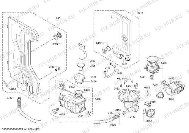 Схема №5 DWHD651JFM SAPPHIRE GLOW с изображением Кабель для посудомойки Bosch 00657866