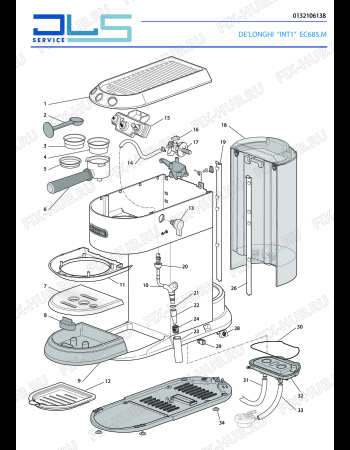 DELONGHI DEDICA EC685.M