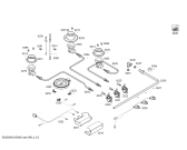 Схема №1 PRY626B90E ENC.PRY626B90E 3G+1E C60F IH5 BOSCH с изображением Варочная панель для плиты (духовки) Bosch 00681356