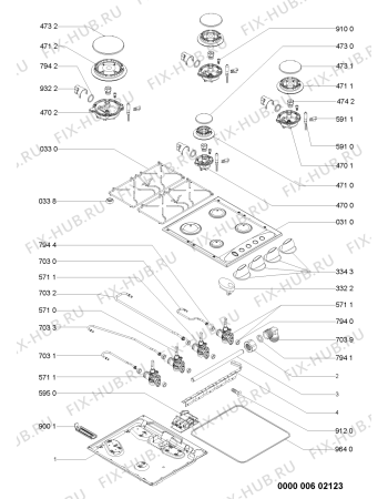 Схема №1 AKM 208 NB/01 с изображением Держатель для духового шкафа Whirlpool 480121100142