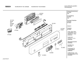 Схема №5 SGU84A25 Exclusiv с изображением Передняя панель для электропосудомоечной машины Bosch 00435392