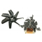 Мотор вентилятора для электропечи Bosch 00651462 для Siemens HE78BC571C