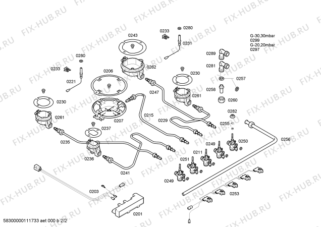 Схема №2 3EMX375N с изображением Решетка для плиты (духовки) Bosch 00435642
