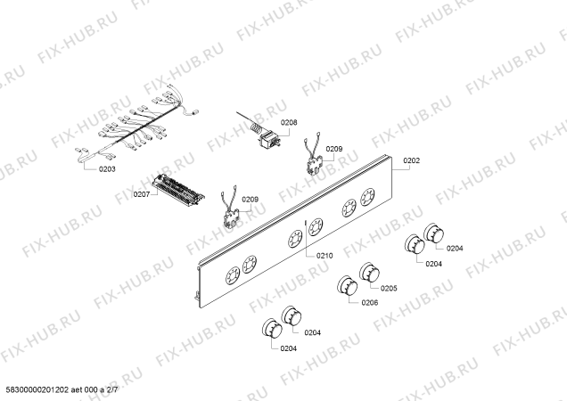 Схема №6 HGD645225R с изображением Ручка для электропечи Bosch 12008596