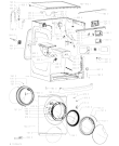 Схема №2 PURE 90140 с изображением Обшивка для стиральной машины Whirlpool 481010620972