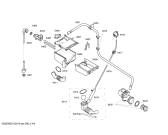 Схема №1 WM12E020EE с изображением Ручка для стиралки Siemens 00642235