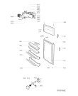 Схема №2 ARF 224/4 с изображением Дверца для холодильника Whirlpool 481944268686