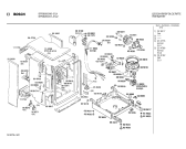 Схема №2 SPS8055 с изображением Панель для электропосудомоечной машины Bosch 00272258