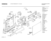 Схема №4 SN24309 с изображением Передняя панель для посудомоечной машины Siemens 00272296