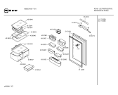 Схема №2 K4445X4FF с изображением Поднос для холодильника Bosch 00493436
