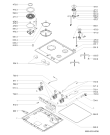 Схема №1 AKT 653/WH с изображением Труба для духового шкафа Whirlpool 481253048938