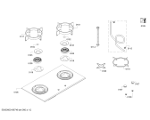 Схема №1 PBD7235FMX с изображением Варочная панель для духового шкафа Bosch 00714416
