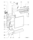 Схема №2 ADP 951 WH с изображением Панель для посудомоечной машины Whirlpool 481245370676
