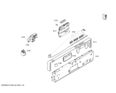 Схема №6 SE64M360EU с изображением Декоративная рамка для посудомоечной машины Siemens 00662255