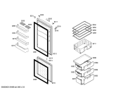 Схема №1 VVC36V00FF с изображением Панель для холодильной камеры Bosch 00678758