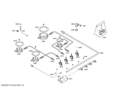 Схема №2 T2324W1EU с изображением Столешница для плиты (духовки) Bosch 00680794