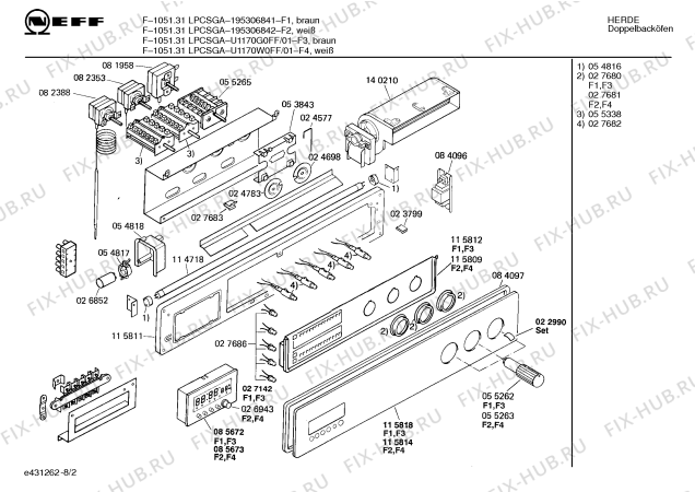 Схема №7 U1170W0FF JOKER 565 с изображением Индикатор для духового шкафа Bosch 00115809