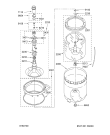 Схема №6 3XGSC9455J с изображением Труба для стиралки Whirlpool 481253029478