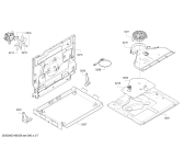 Схема №5 HCA748320U с изображением Стеклокерамика для духового шкафа Bosch 00714890