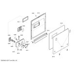 Схема №2 3VI351XD с изображением Панель управления для посудомойки Bosch 00664666