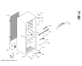 Схема №2 CK268V43 с изображением Дверь морозильной камеры для холодильника Bosch 00689114