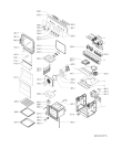 Схема №1 ELZA7960/IN с изображением Обшивка для духового шкафа Whirlpool 481245248921