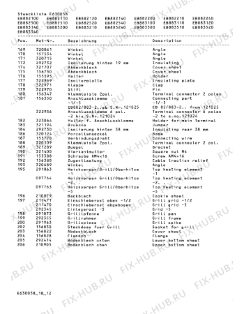 Схема №13 EB882100 с изображением Переключатель для плиты (духовки) Bosch 00097834