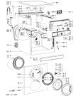 Схема №1 LUNA 1200/6 с изображением Обшивка для стиральной машины Whirlpool 480111100074