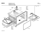 Схема №4 HEN5350 с изображением Панель управления для плиты (духовки) Bosch 00361754