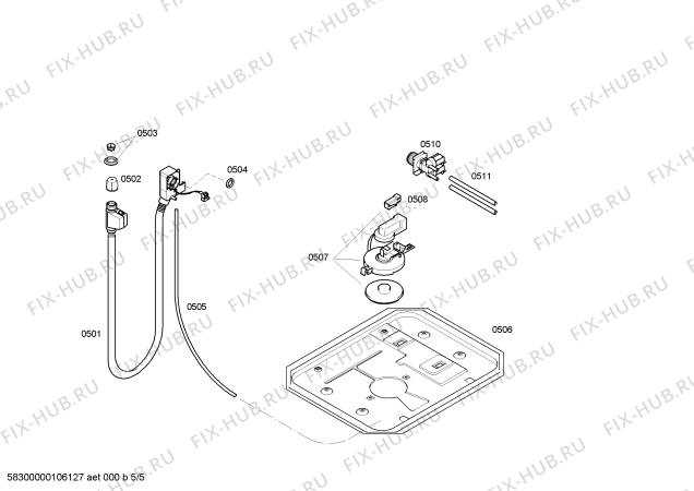 Схема №3 WM204140 Gaggenau с изображением Диск для стиральной машины Bosch 00449027