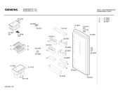 Схема №3 KSR2800IE с изображением Дверь для холодильной камеры Siemens 00234702