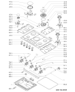 Схема №1 KGH705X3 (F091837) с изображением Инструкция по эксплуатации для электропечи Indesit C00362382