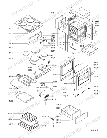 Схема №1 ACM 219/1BR с изображением Запчасть для холодильной камеры Whirlpool 481225998288