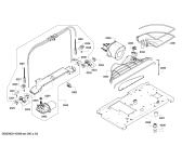 Схема №4 HB78P570E с изображением Ручка управления духовкой для плиты (духовки) Siemens 00616671