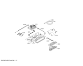 Схема №2 3EB865MQ с изображением Рамка для духового шкафа Bosch 00774944