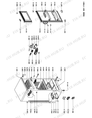 Схема №1 DD 210 с изображением Дверца для холодильника Whirlpool 481241618325