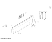 Схема №5 SMS40D82EU, SilencePlus с изображением Панель управления для посудомойки Bosch 00798836