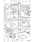 Схема №1 KRI 1558/2 с изображением Заглушка для холодильной камеры Whirlpool 481244078288