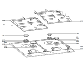 Схема №1 HG1654SBE/S1 (457082, HG62XXB) с изображением Поверхность для плиты (духовки) Gorenje 702820