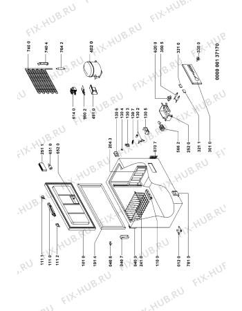 Схема №1 WCN1415 (F090715) с изображением Инструкция по эксплуатации для холодильной камеры Indesit C00355082