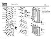 Схема №3 KG38S21IE с изображением Дверь для холодильной камеры Siemens 00235841