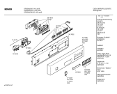 Схема №4 SRS5602II с изображением Передняя панель для посудомойки Bosch 00357402