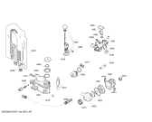 Схема №3 SGS43B12EP с изображением Панель управления для электропосудомоечной машины Bosch 00358194