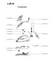 Схема №1 FV3205C0/23 с изображением Рукоятка для электропарогенератора Calor CS-00098587