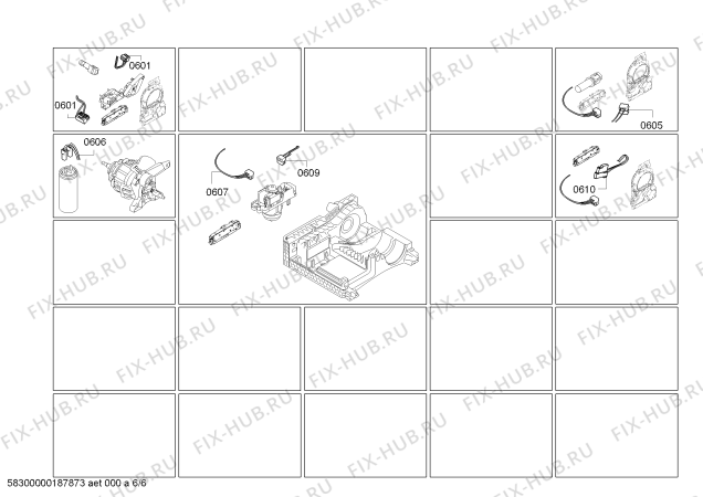 Схема №5 WTE84106GC с изображением Кабель для сушилки Siemens 00634570